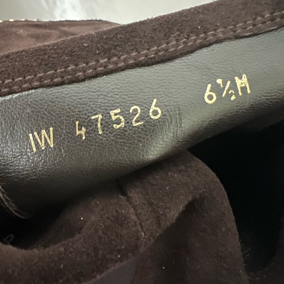 Stuart Weitzman Brown Suede Over The Knee Boots US6.5 - Picture 10 of 11